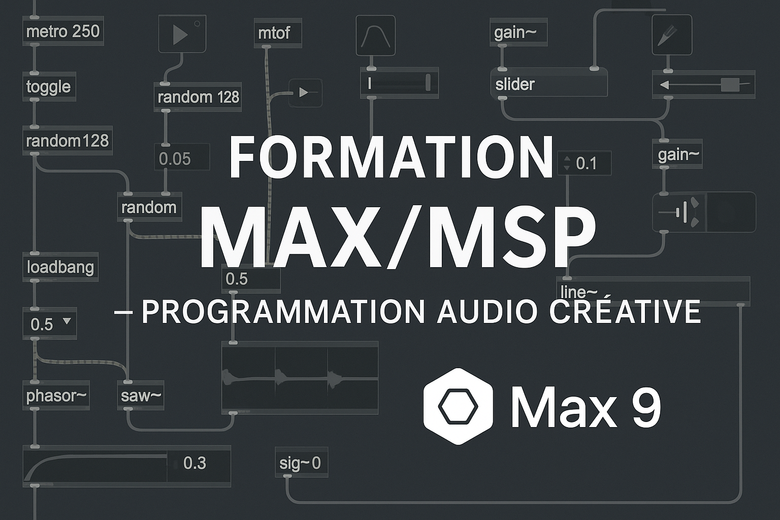 Formation Max MSP – Lyon 3 CFS|M Center