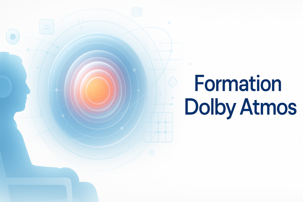 Formation Dolby Atmos – CFS|M Center Lyon Formation Dolby Atmos mixage immersif Lyon - Certification audio spatial CPF AFDAS