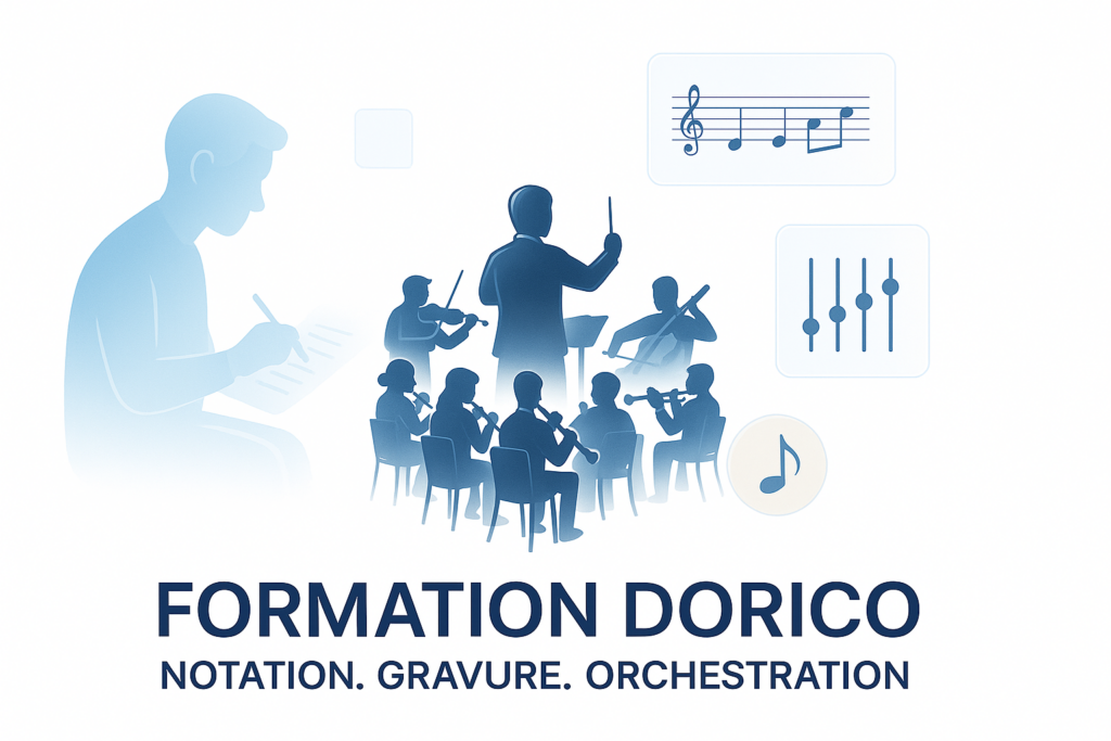 Formation Dorico - CFS|M Center Lyon - Notation musicale professionnelle Steinberg