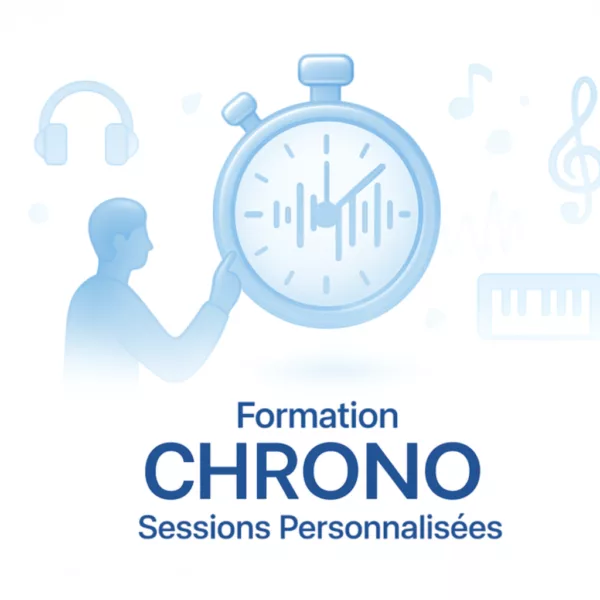 Formation Chrono - Sessions personnalisées en audio et production musicale au CFSM Center Lyon